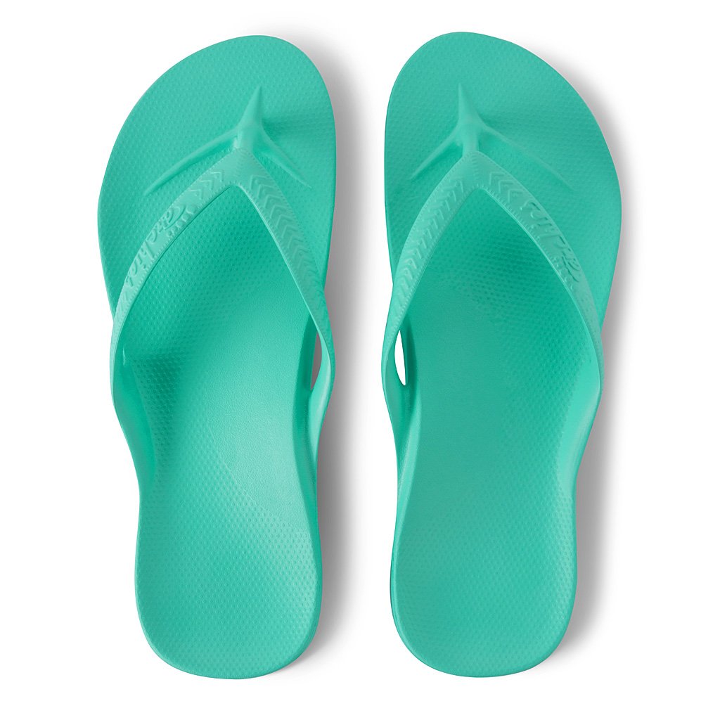 ARCH SUPPORT THONGS - MINT