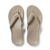 ARCH SUPPORT THONGS - TAUPE CRYSTAL